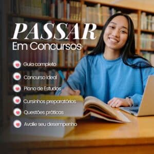 Plano de estudos para concursos públicos