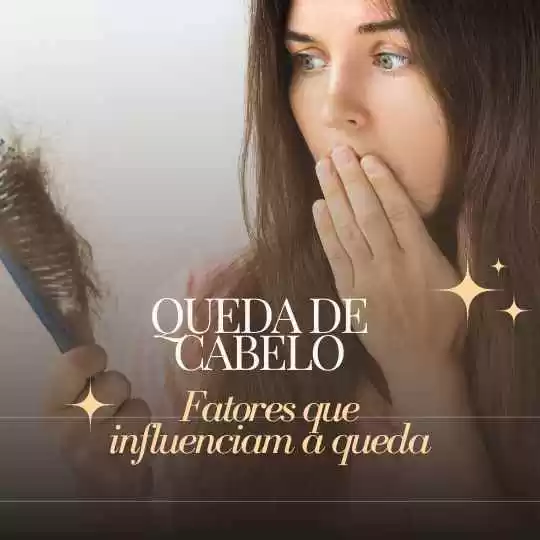 Fatores que influenciam a queda de cabelo